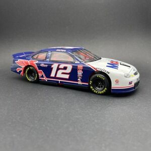 Action NASCAR Mobil 1 #12 Jeremy Mayfield 1999 Ford Taurus Race Stock Car 1/24